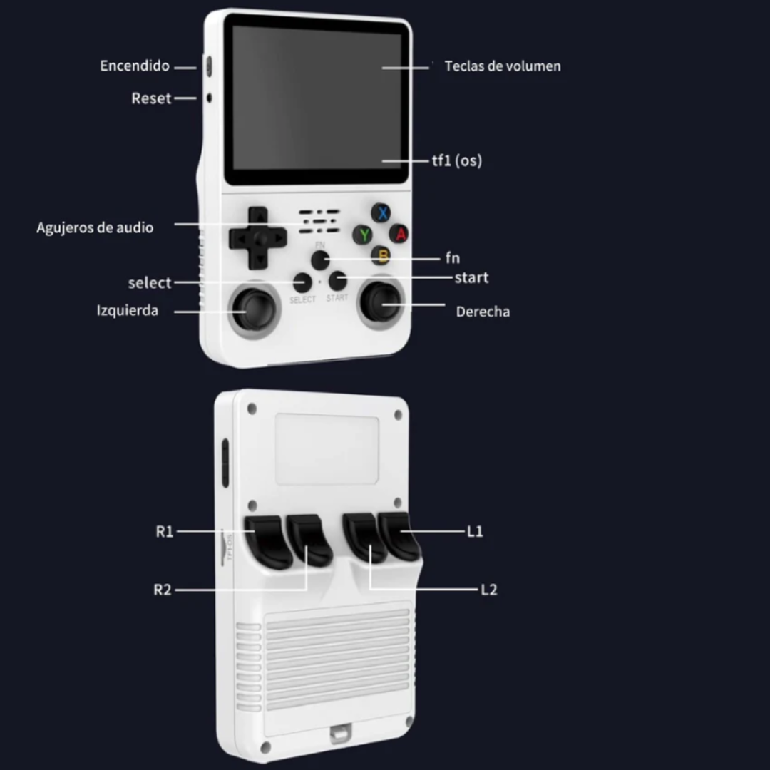 CONSOLA R36S PORTATIL